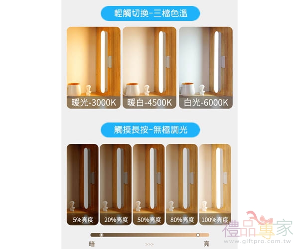 磁吸式LED護眼燈檯